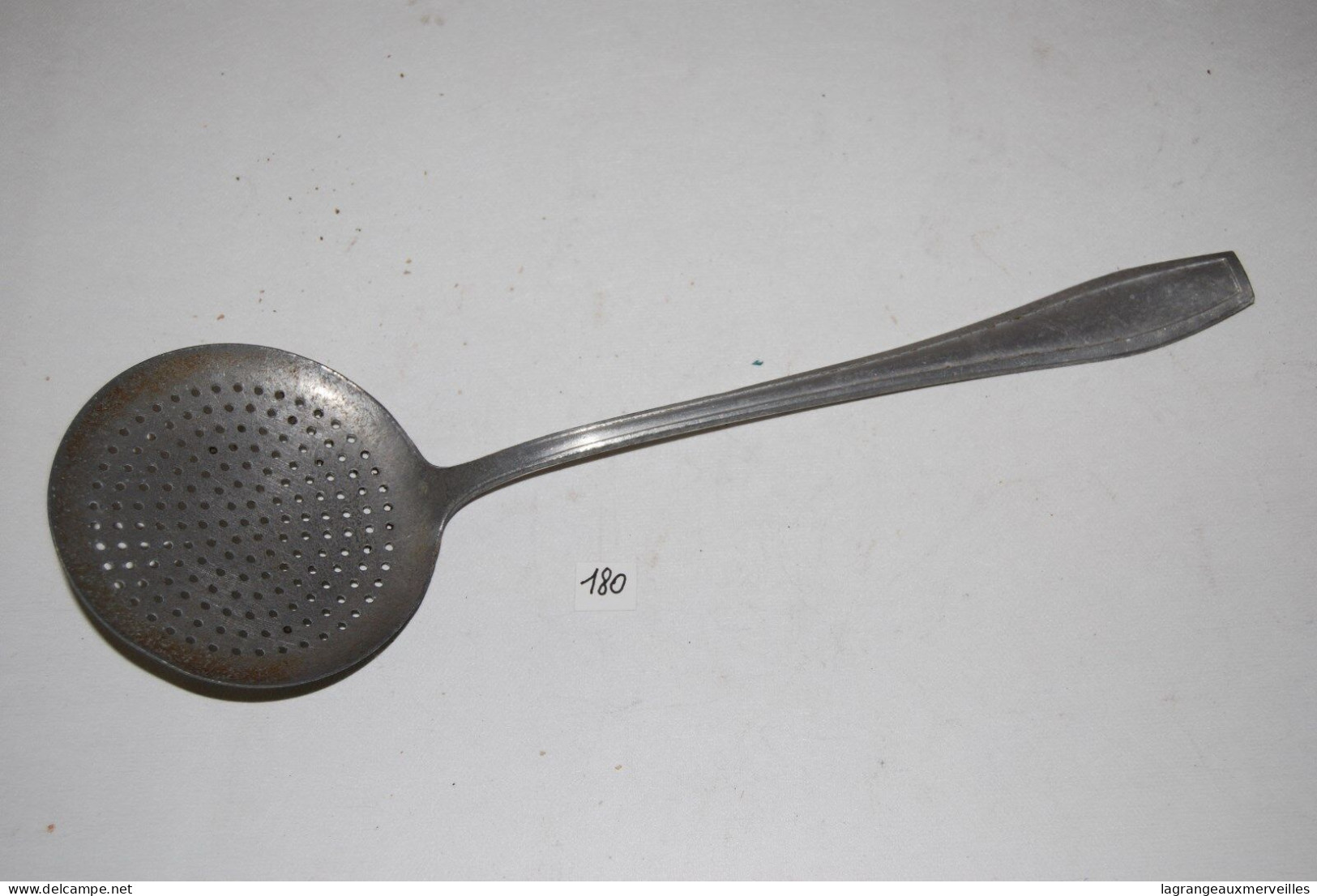 C180 Ustensile De Cuisine - Louche Passoir Aluminium 1970 - Sonstige & Ohne Zuordnung