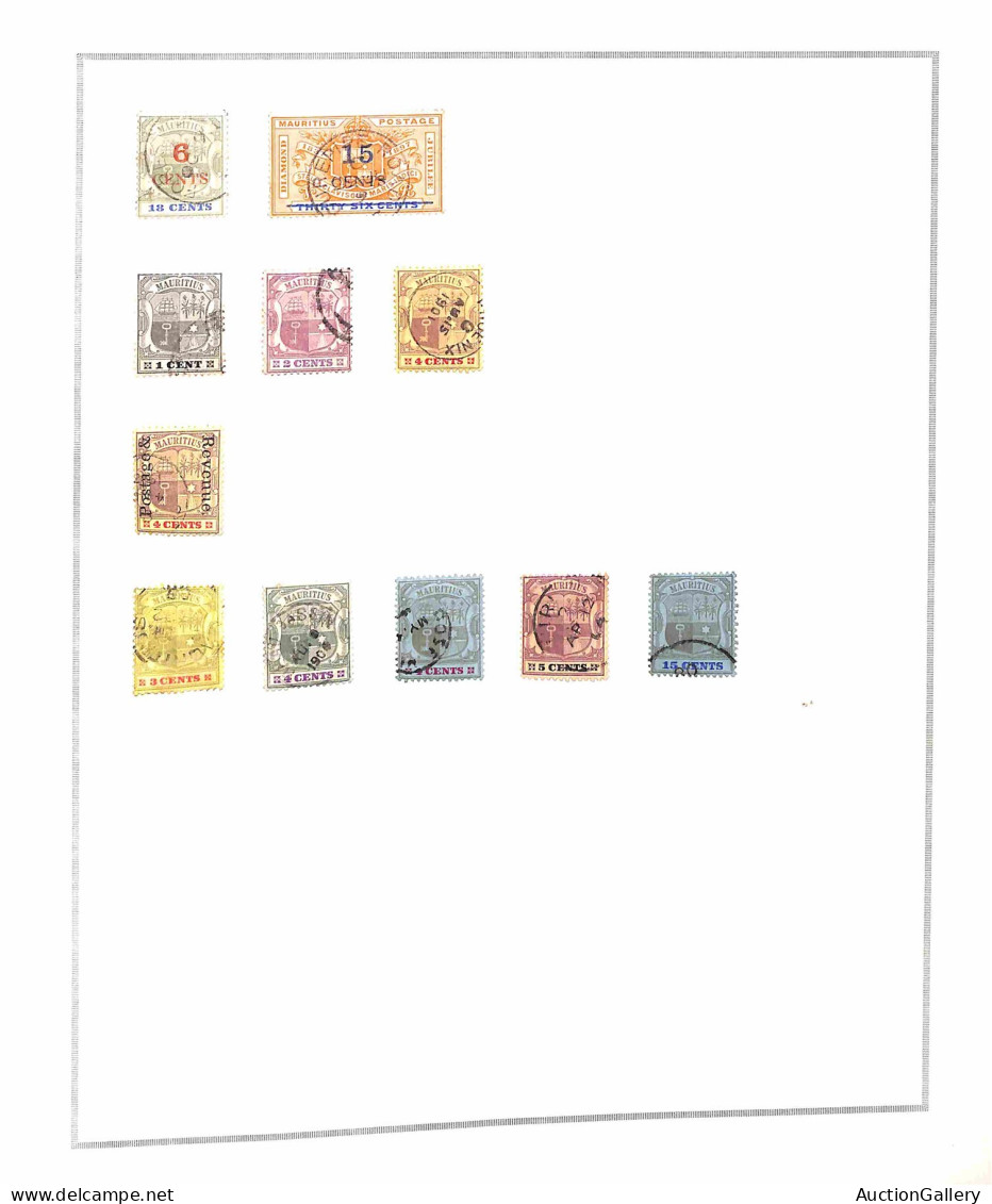 COLONIE INGLESI - Buon Inizio Di Collezione Dei Valori Usati Dei Diversi Paesi Del Commonwealth In Cinque Classificatori - Other & Unclassified