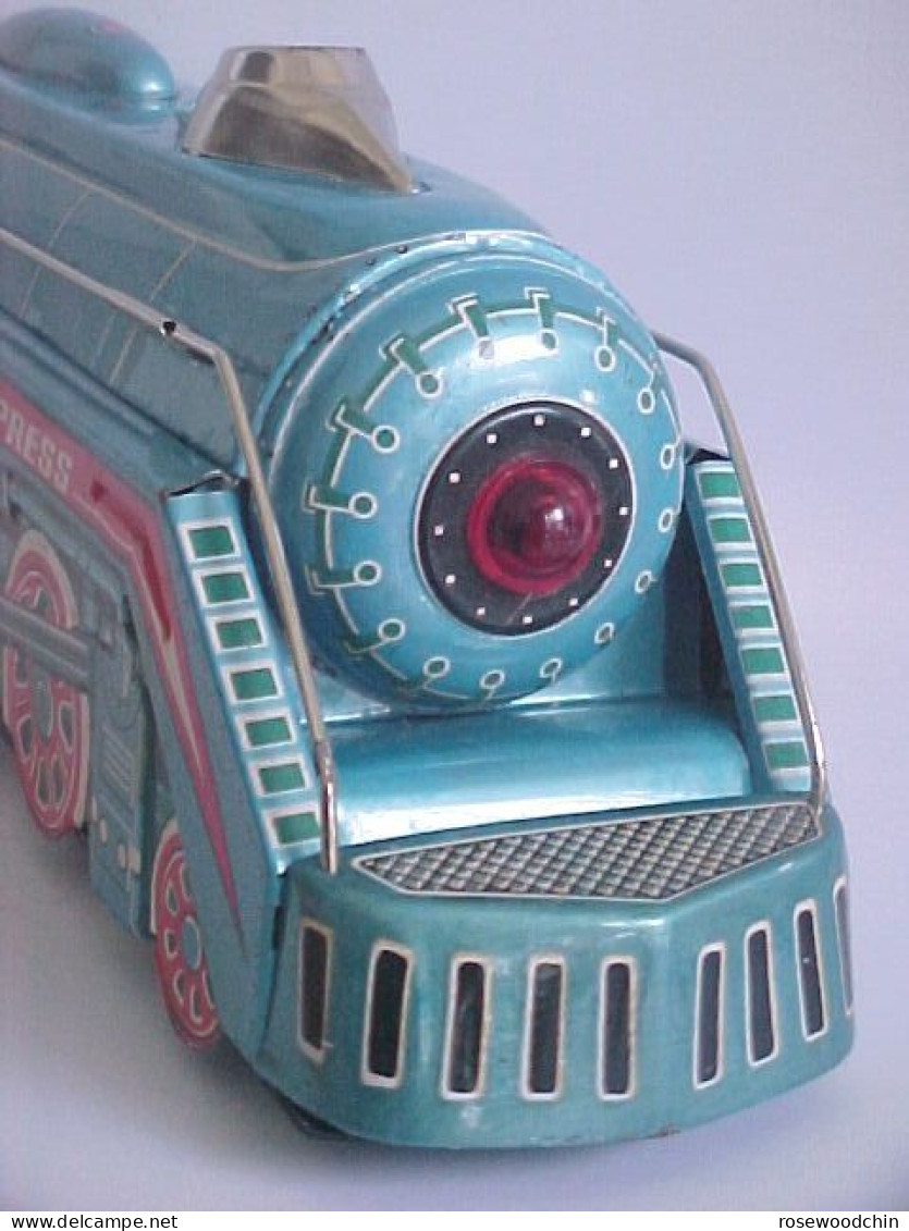 VINTAGE ! RARE ! China 60s' Tin Toy Longmotive International Express With Sound (MF-804) - Jouets Anciens