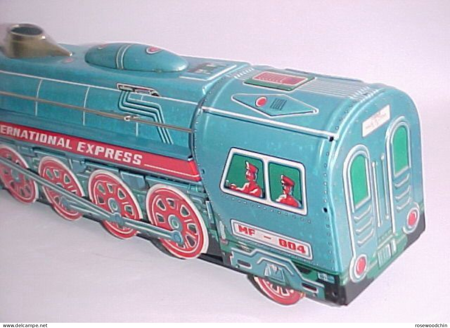 VINTAGE ! RARE ! China 60s' Tin Toy Longmotive International Express With Sound (MF-804) - Jouets Anciens