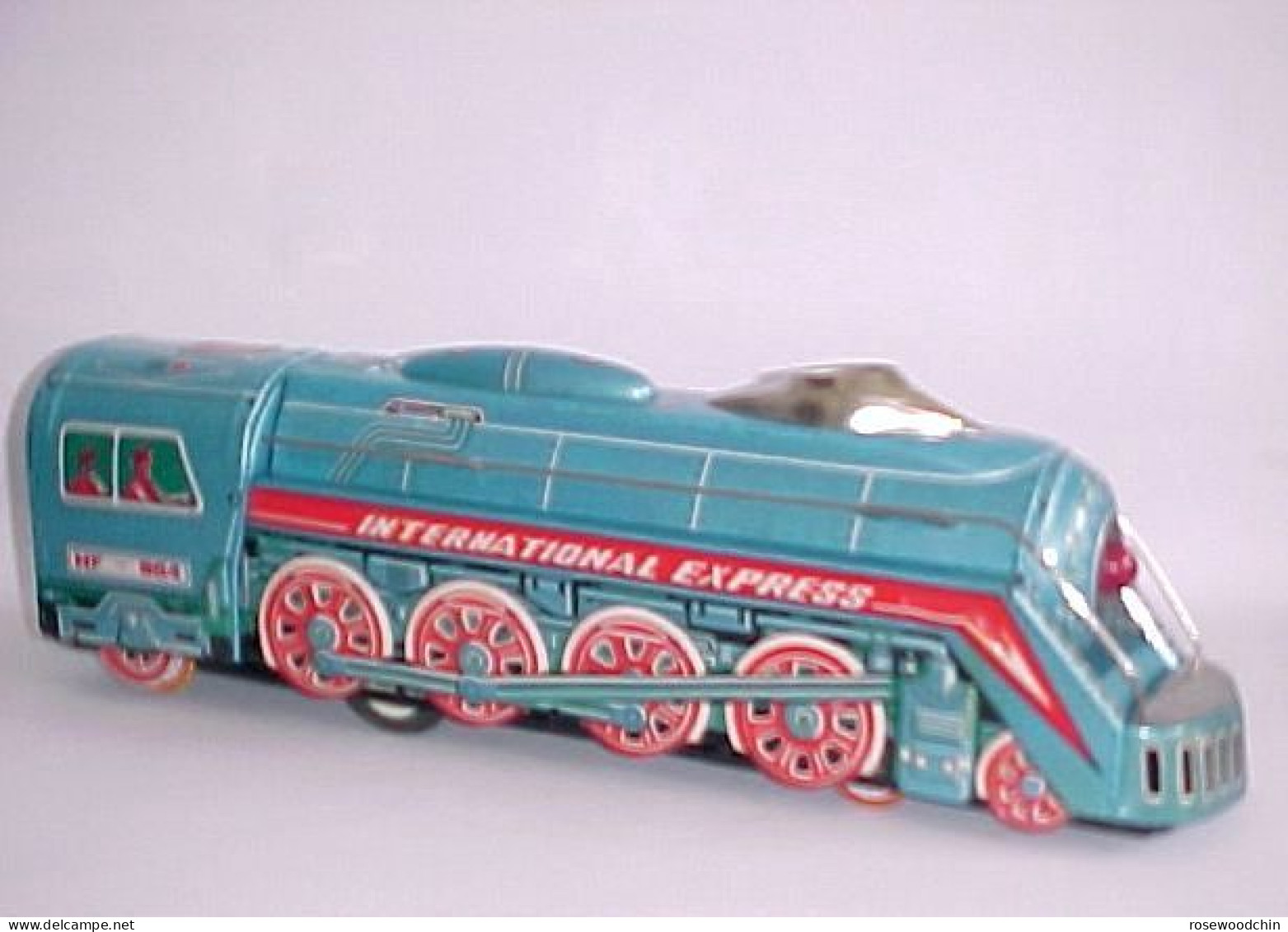 VINTAGE ! RARE ! China 60s' Tin Toy Longmotive International Express With Sound (MF-804) - Jouets Anciens