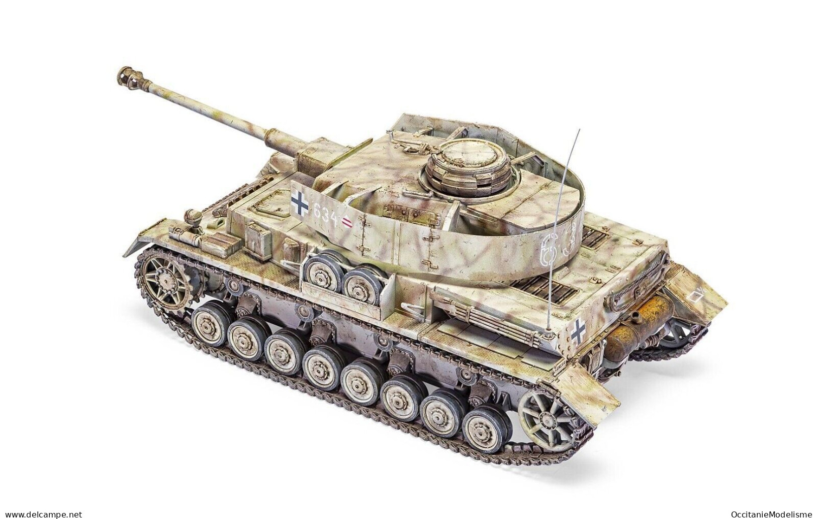 Airfix - Char PANZER IV Ausf.H Mid Version Tank Maquette Kit Plastique Réf. A1351 Neuf NBO 1/35 - Military Vehicles