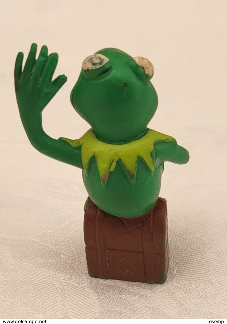Lot 2 Figurine PVC MUPPET SHOW Bébé FOZZIE Ours KERMIT La Grenouille - Other & Unclassified