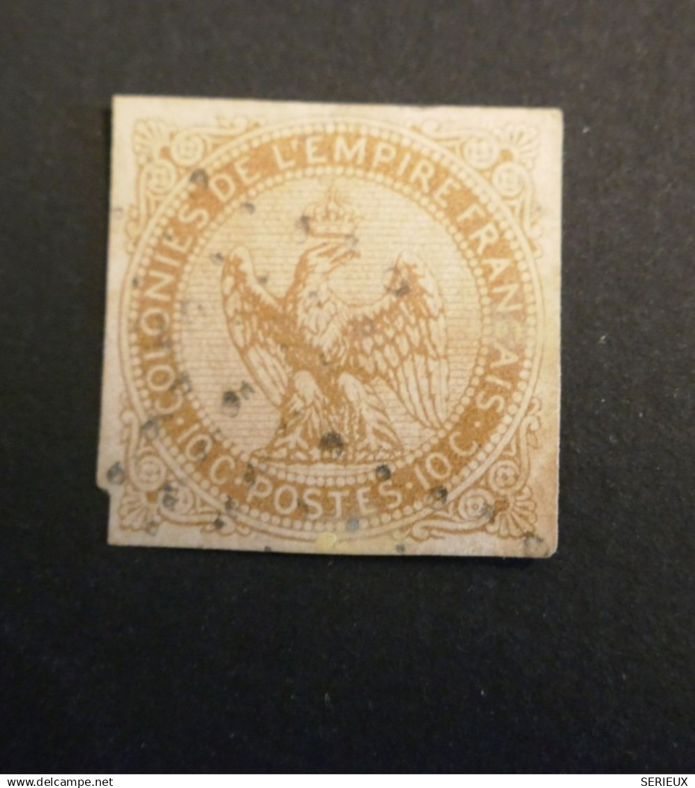 DS16  COLONIE GENERALE DE L EMPIRE 3 TP : 1 PAIRE +1TP  10C   +OBLITéRéS ++  +++AIGLE IMPERIAL++++ - Eagle And Crown