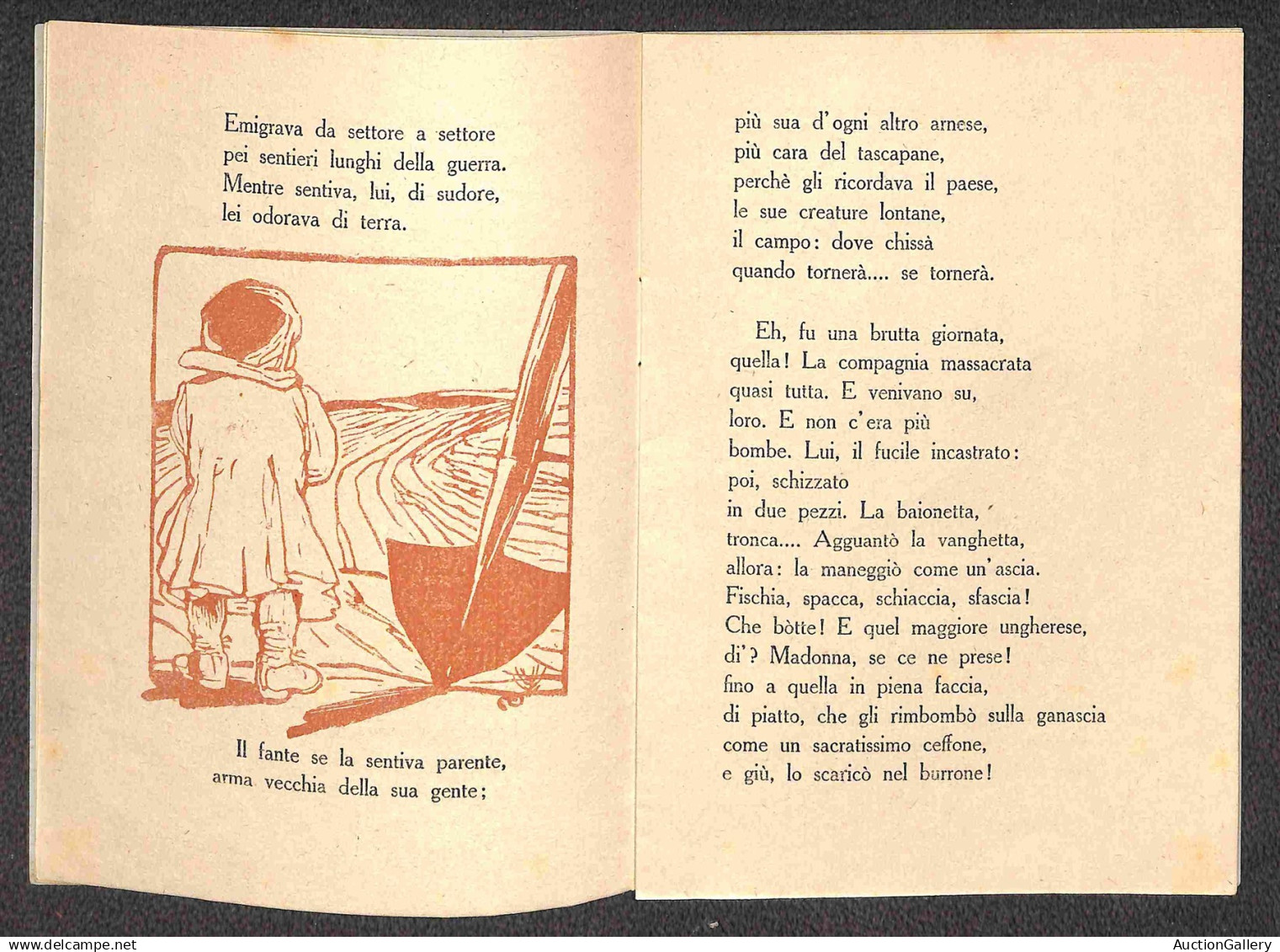 Regno - Documenti E Varie - 1920 - VI Prestito Nazionale - La Vanghetta Del Fante - Libretto Propagandistico Illustrato  - Altri & Non Classificati