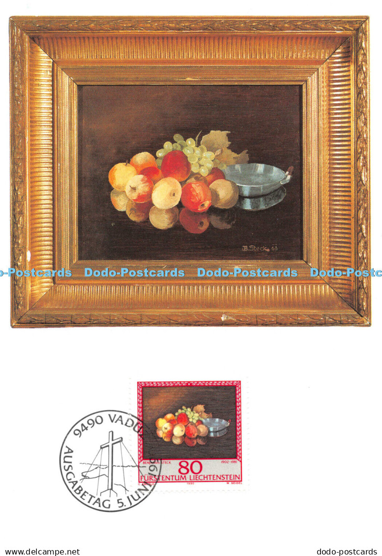 D094518 Furstentum. Liechtenstein. Special Stamps Liechtenstein Painters. Benjam - Monde