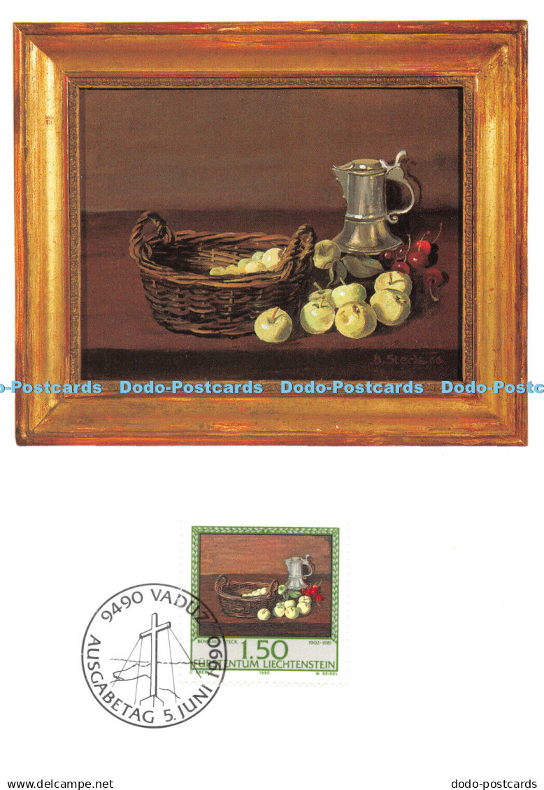 D094662 Furstentum. Liechtenstein. Special Stamps Liechtenstein Painters. Benjam - Monde