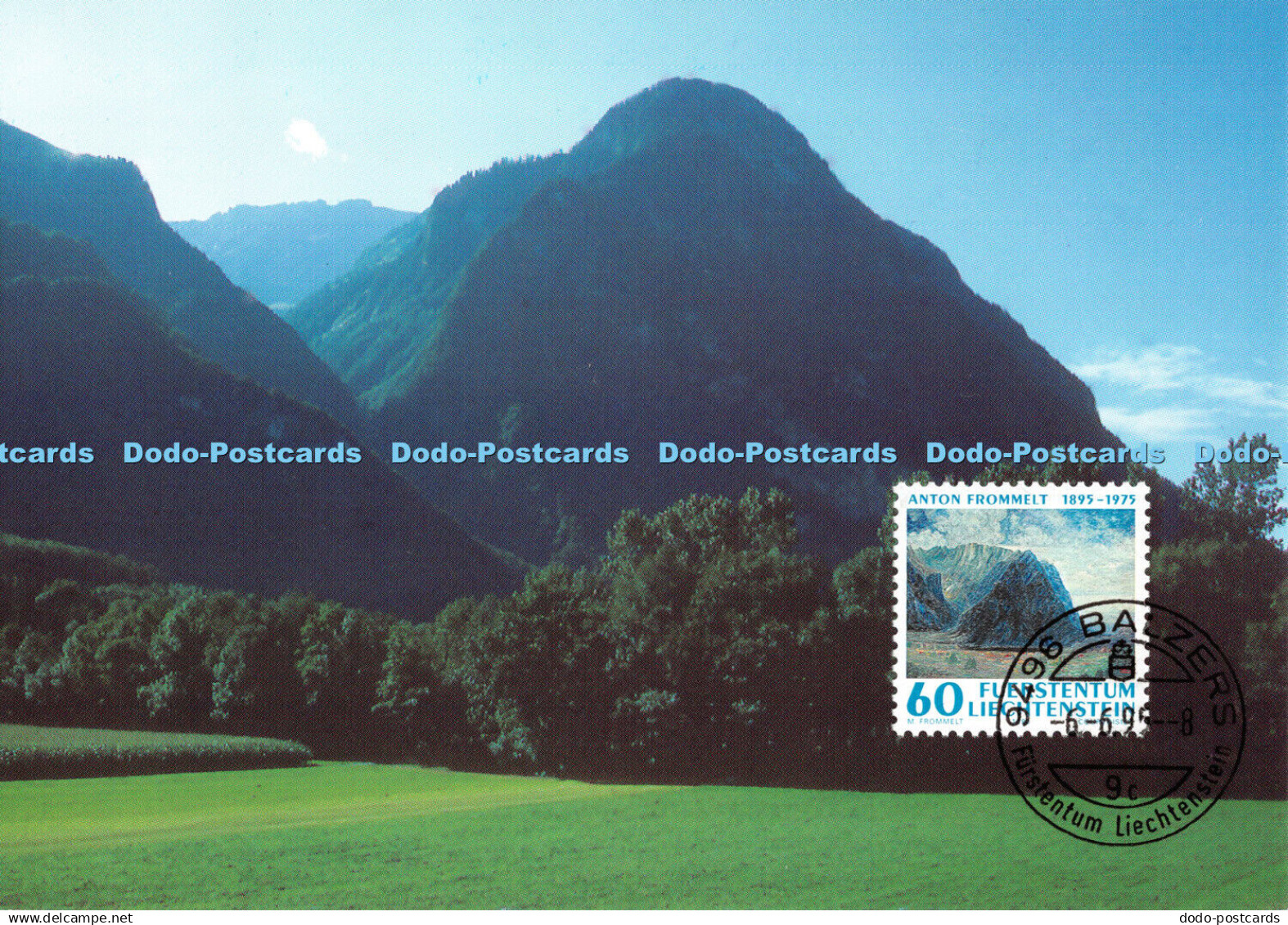 D109426 Balzers. Furstentum Liechtenstein. Maler Aus Liechtenstein. Anton Fromme - Monde