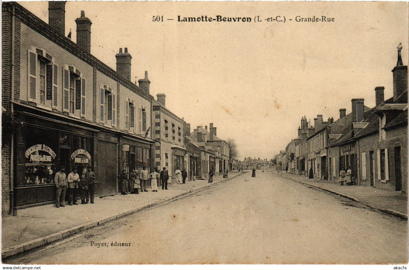 CPA Lamotte-Beuvron Grande Rue (1392375) - Lamotte Beuvron