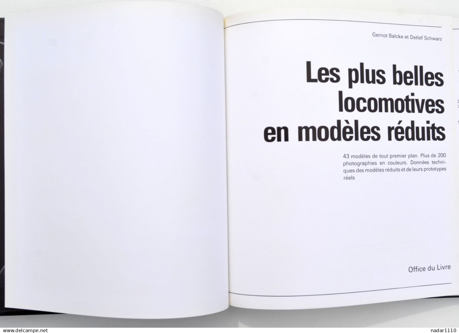 Train, Miniatures : Les Plus Belles Locomotives En Modèles Réduits - Balcke Et Schwartz, 1978 - Other & Unclassified