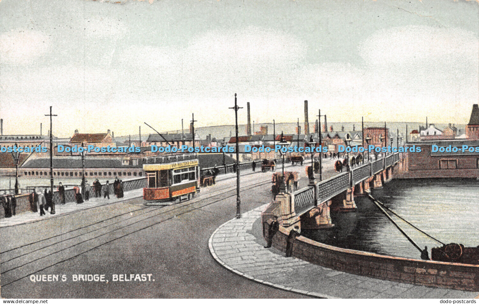 R218116 Queens Bridge Belfast Chas L Reis Dublin And Belfast - Monde