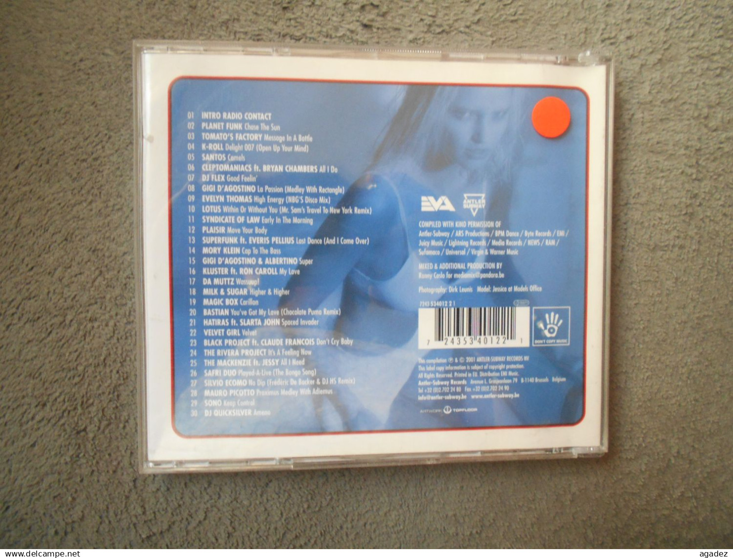 CD Dance Into The Summer 2001. - Compilations