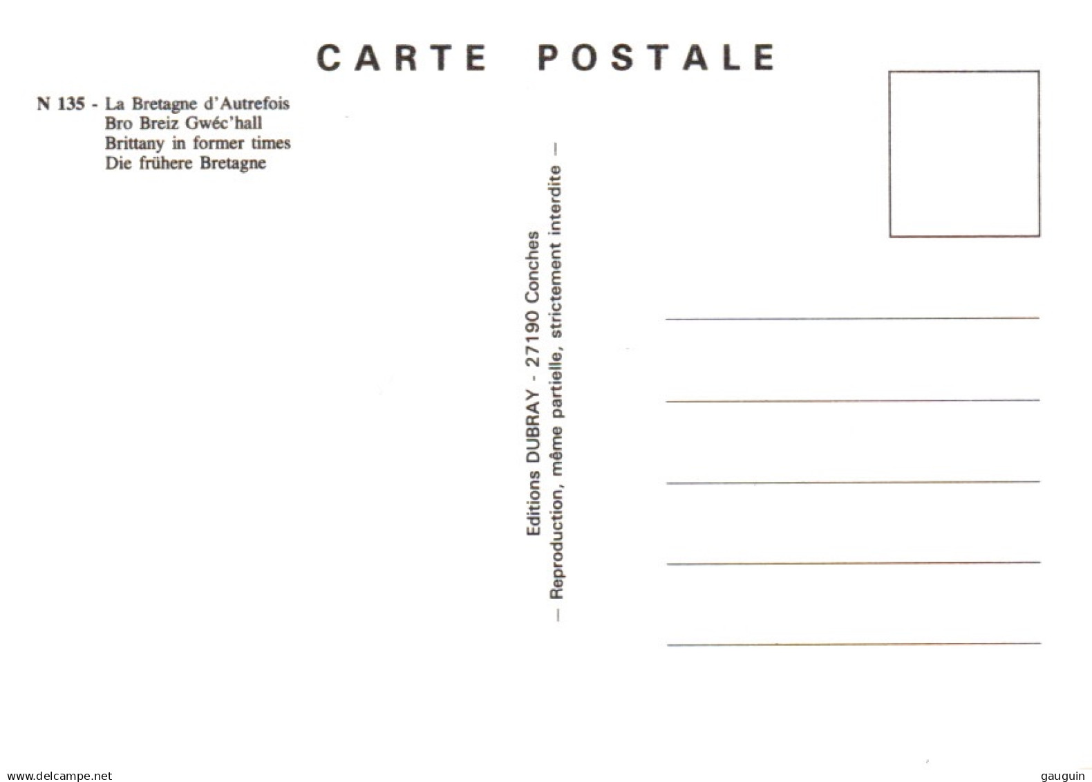 CPM - Pêcheur De Crabe - Edition Dubray - Fischerei