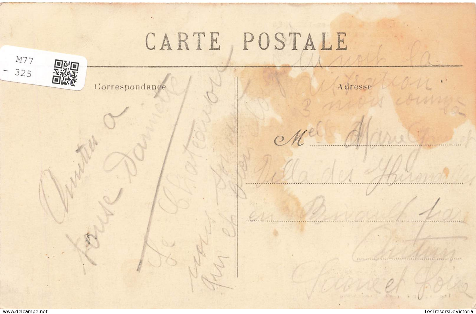 [-5%] FRANCE - Saint Léger En Yvelines - Château Du Planet - Lentrée - Vue Générale - Carte Postale Ancienne - St. Leger En Yvelines