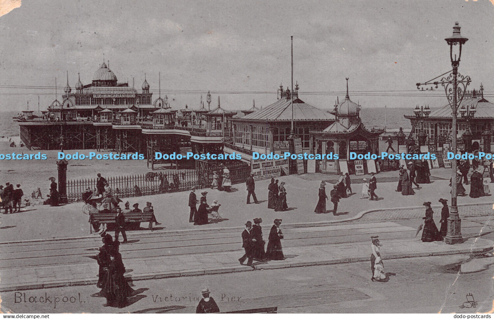 R258515 Blackpool Victoria Pier Tuck Silverette Series 1566 Blackpool 1905 - Monde