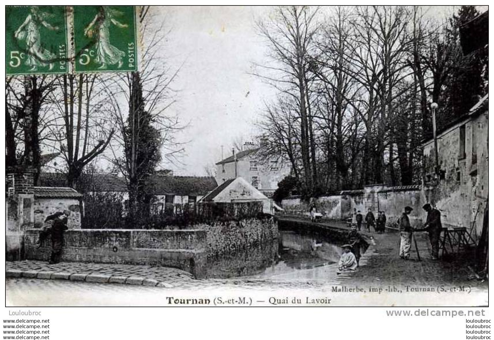 77 TOURNAN QUAI DU LAVOIR EDIT MALHERBE - Tournan En Brie