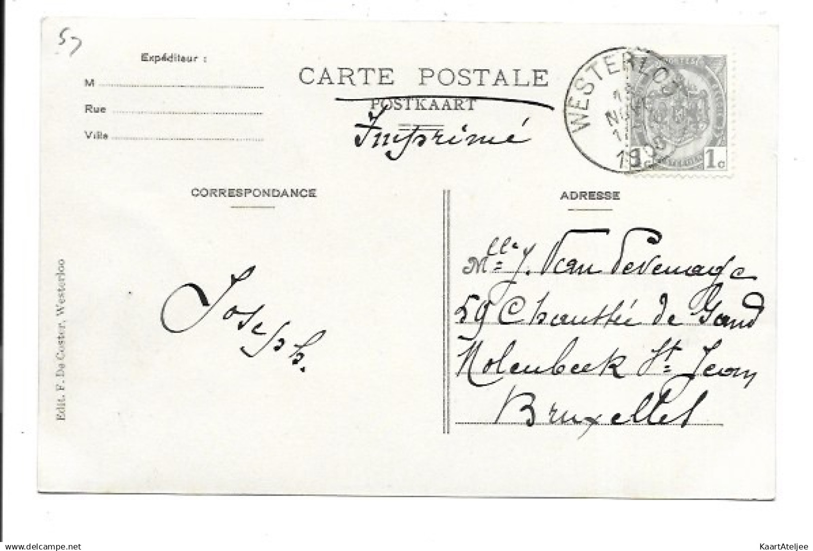 Westerlo - Marktelinde. - Westerlo