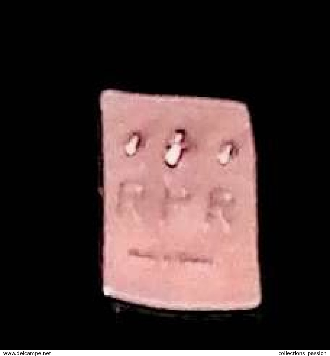 Pin's, Parti Politique, RPR, Rassemblement Pour La République, 2 Scans - Associations