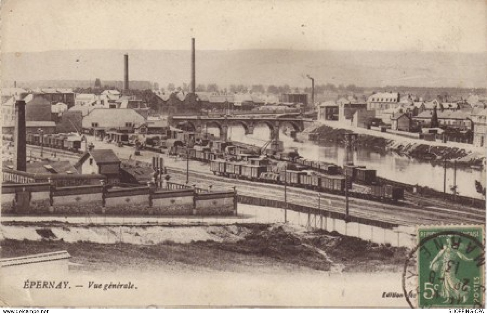 51 - Epernay - Vue Générale - Epernay