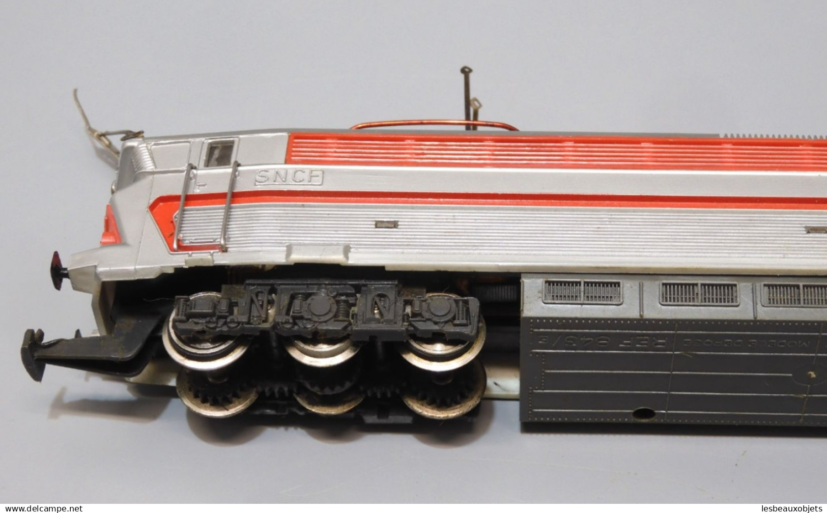 - ANCIENNE LOCOMOTIVE JOUEF SNCF CC 40108 JOUET ANCIEN COLLECTION VITRINE  E