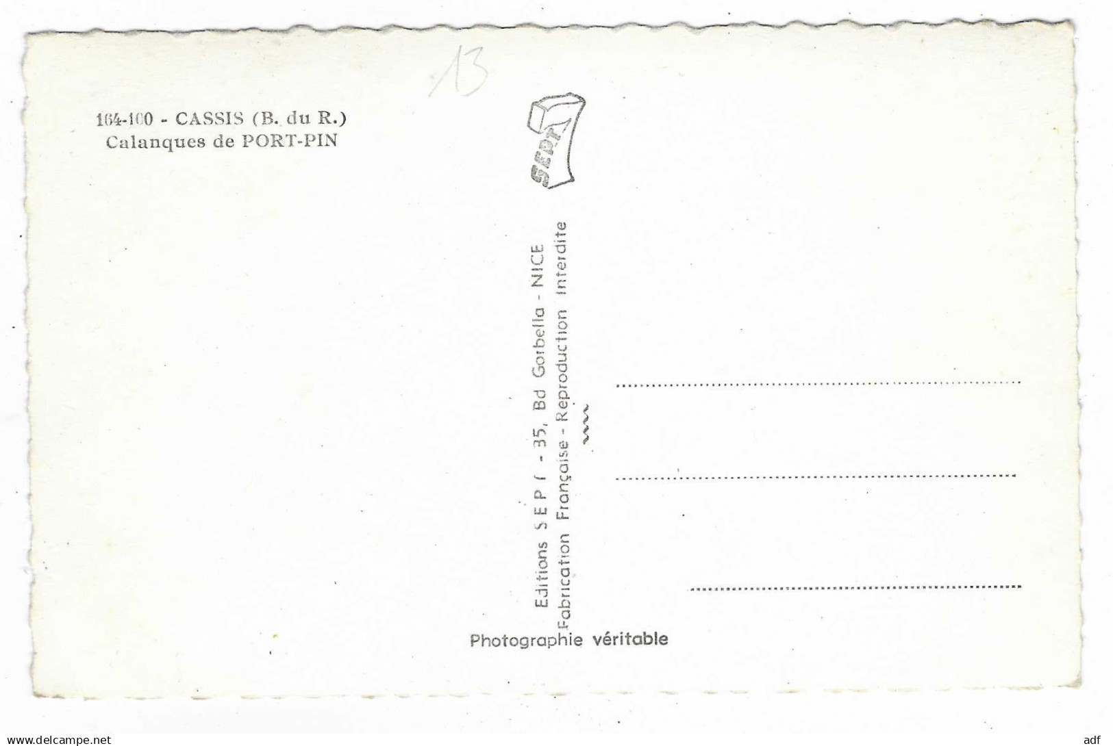 CPSM TRES ANIMEE CASSIS, LES CALANQUES DE PORT PIN, Format 9 Cm Sur 14 Cm Environ, BOUCHES DU RHONE 13 - Cassis