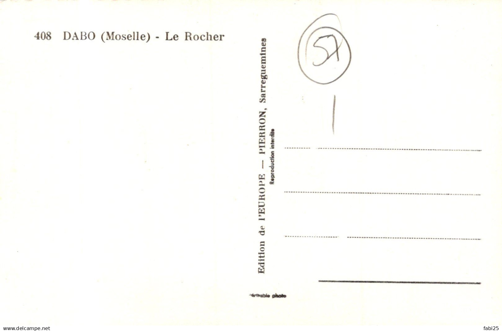 DABO LE ROCHER - Dabo