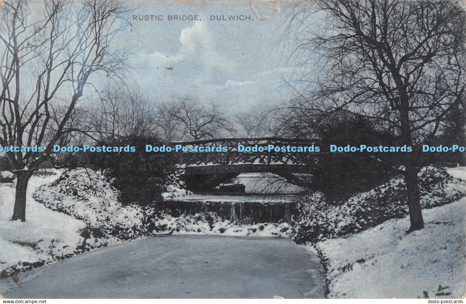R332802 Rustic Bridge Dulwich Albert Flint 1907 - Monde