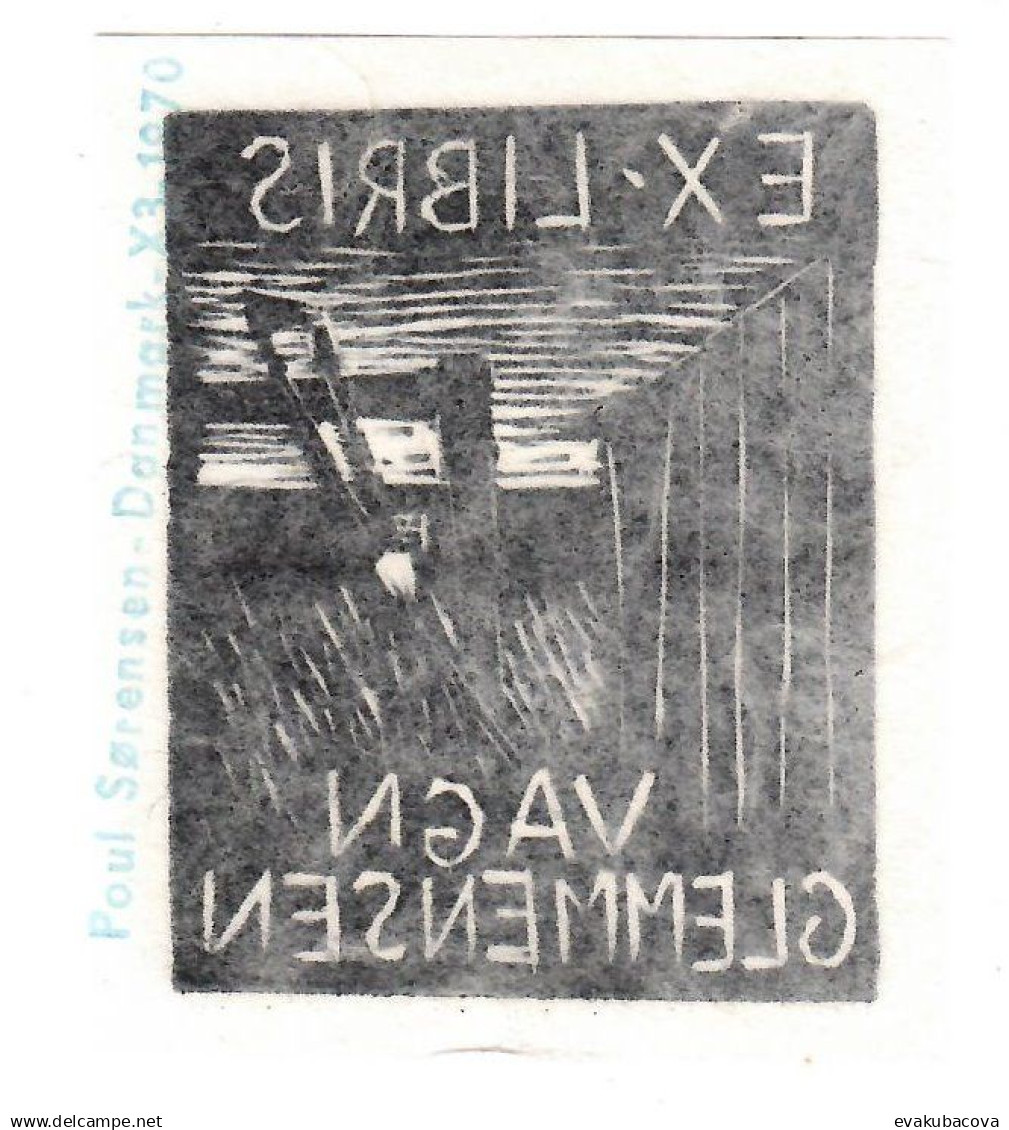 Ex Libris.70mmx85mm. - Exlibris