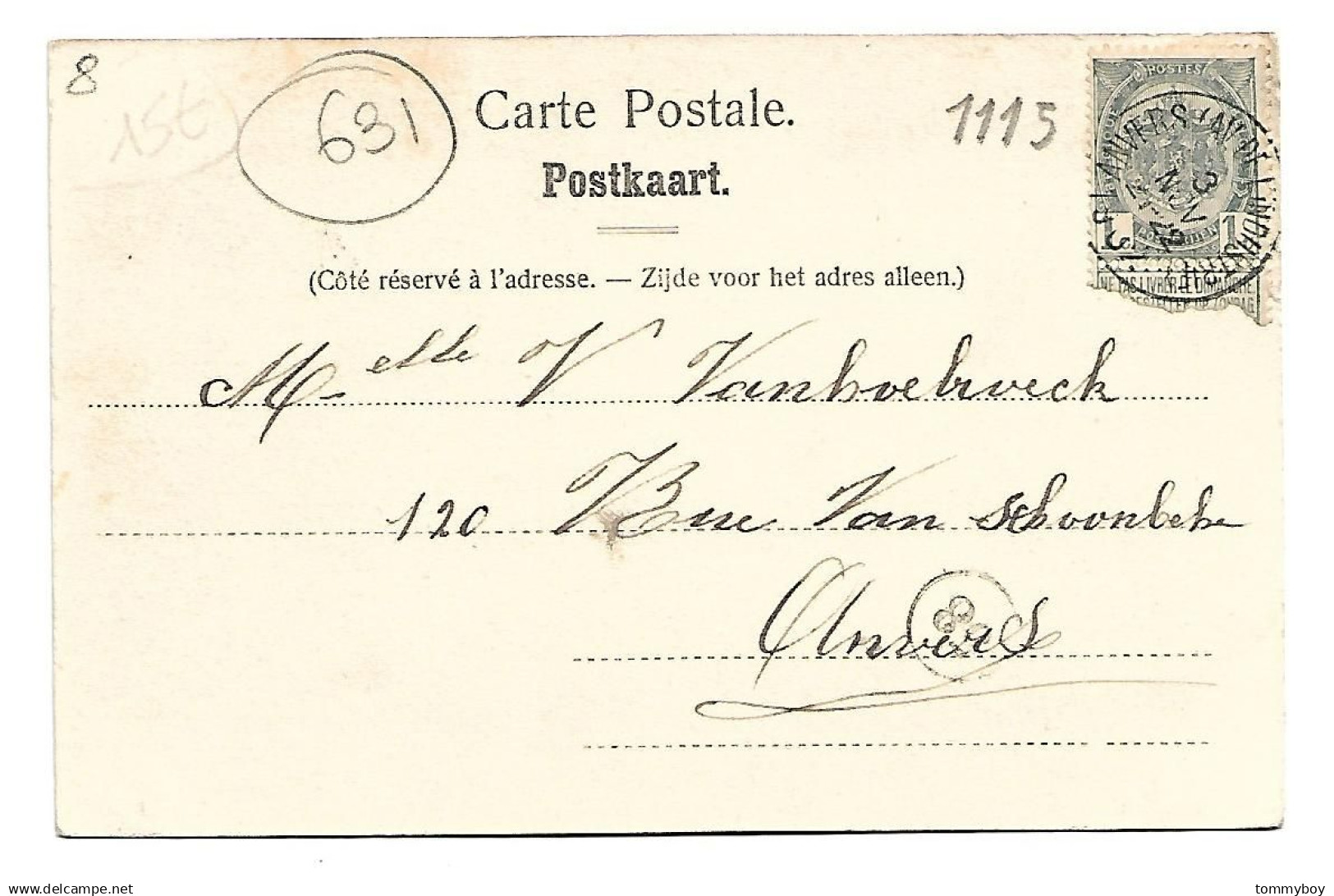 CPA Steendorp - Environs D'Anvers - Temse