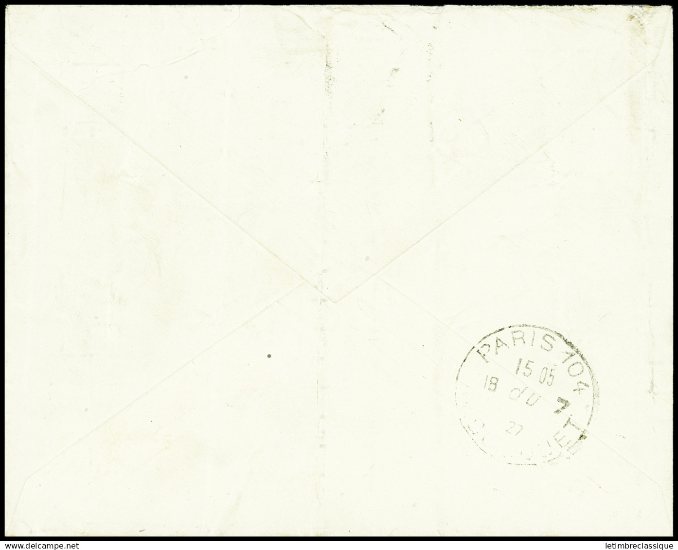 Lettre N°174 30c Pasteur OBL Pneu "Paris 47 Bd Haussmann" (18.7.1927) Sur Lettre 1er Jour Du Tarif Spécial à 30c Pour Le - Other & Unclassified