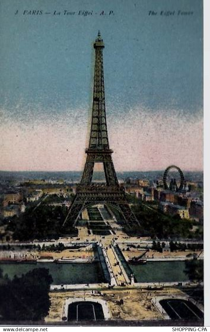 75 - La Tour Eiffel - Couleur - Tour Eiffel