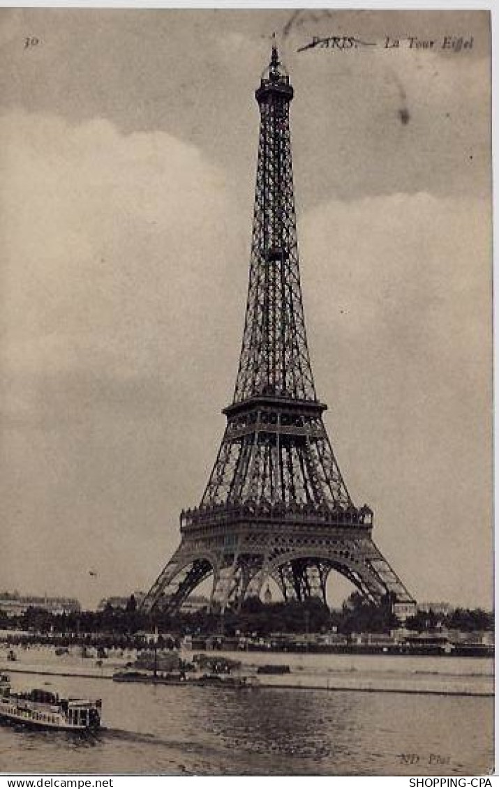 75 - La Tour Eiffel - Verticale - Tour Eiffel