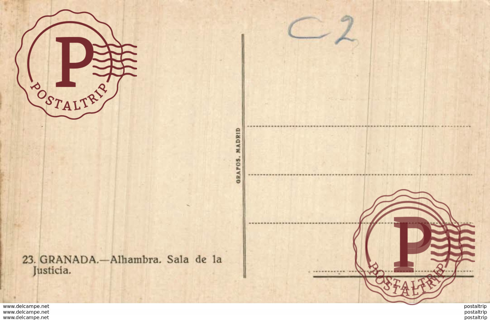 GRANADA. ALHAMBRA. SALA DE JUSTICIA - Granada