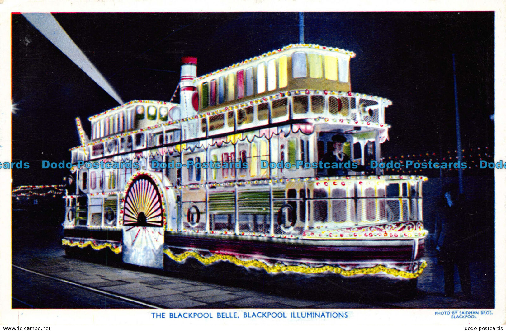 R156211 The Blackpool Belle. Blackpool Illuminations. Saidman Bros. 1962 - Monde