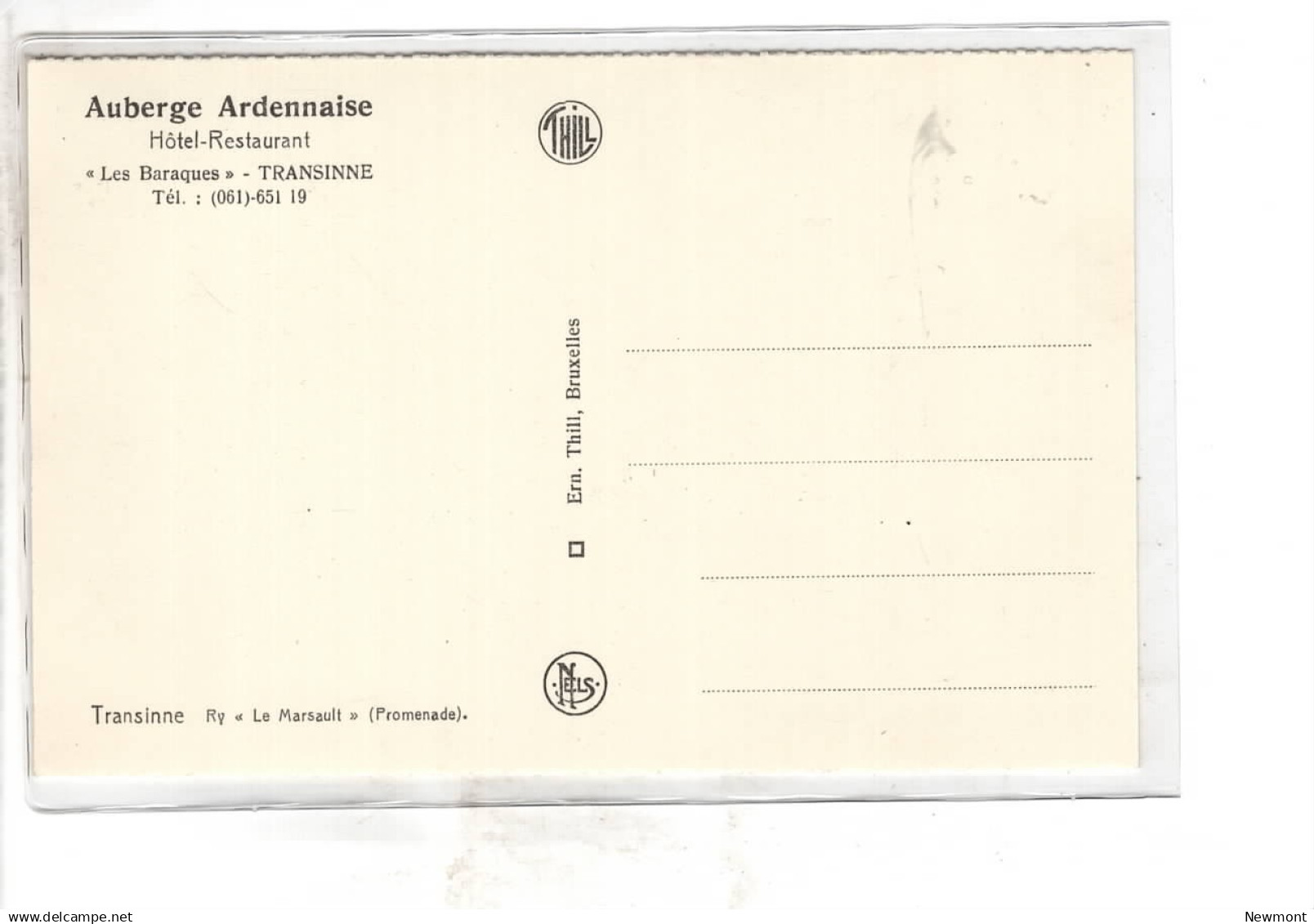 Transinne - Ry " Le Marsault" - Libin