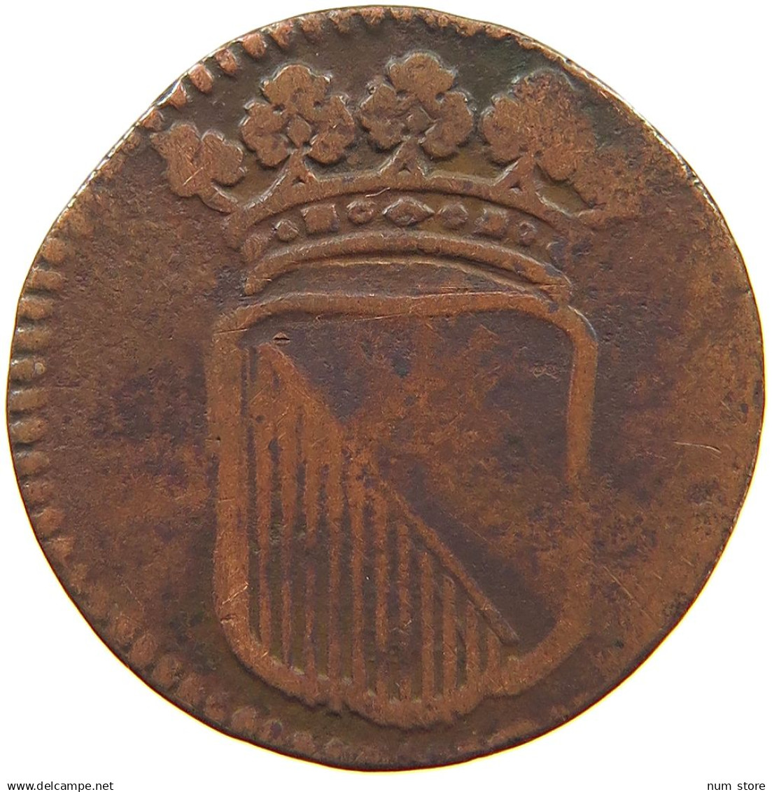 NETHERLANDS DUIT 1723 UTRECHT #s128 0385 - …-1795 : Période Ancienne