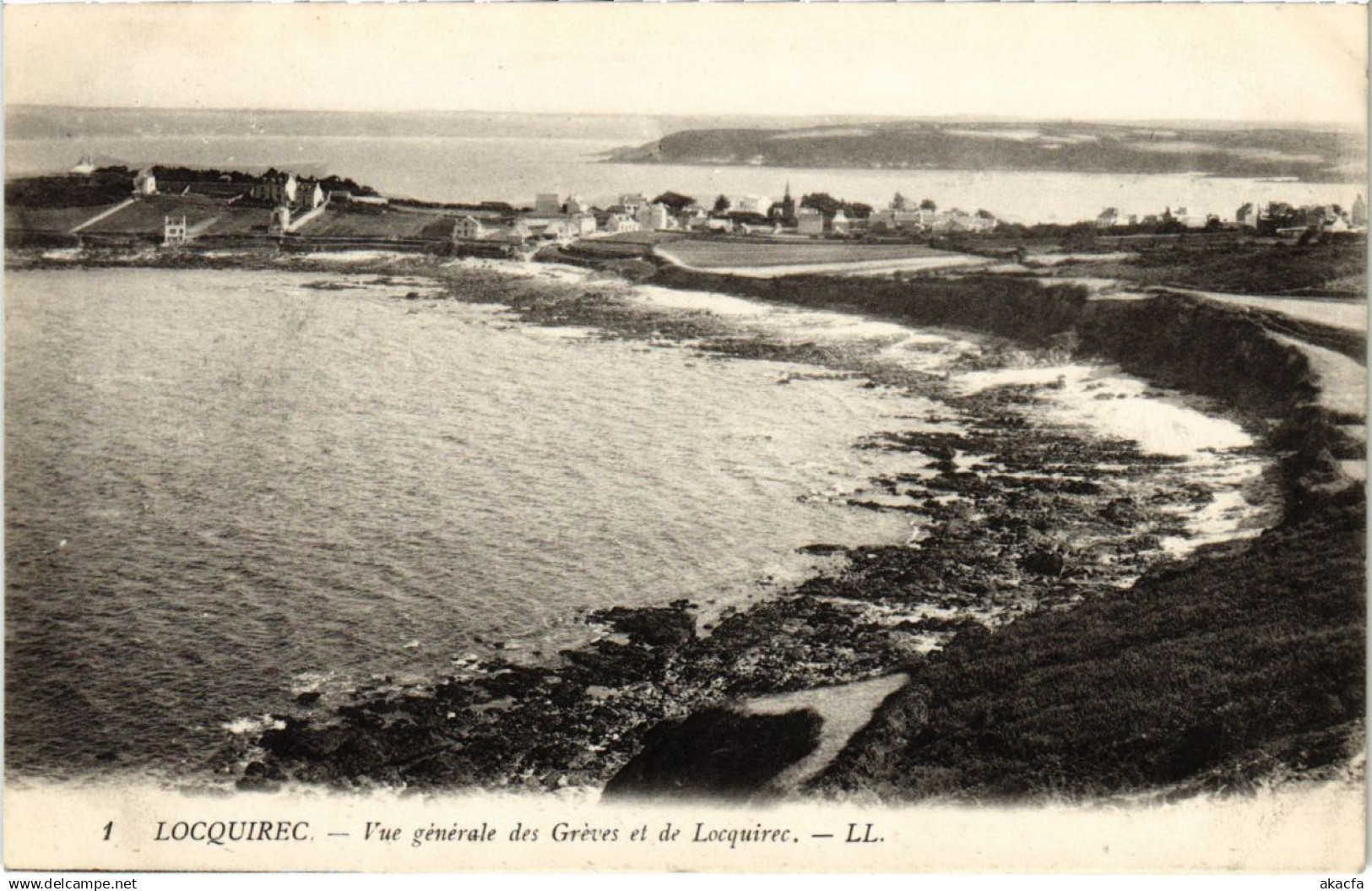 CPA Locquirec - Vue Generale Des Greves Et De Locquirec (1033323) - Locquirec