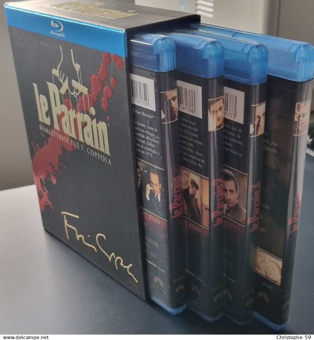Coffret Le Parrain. 4 Blu Ray. Coppola - Classic