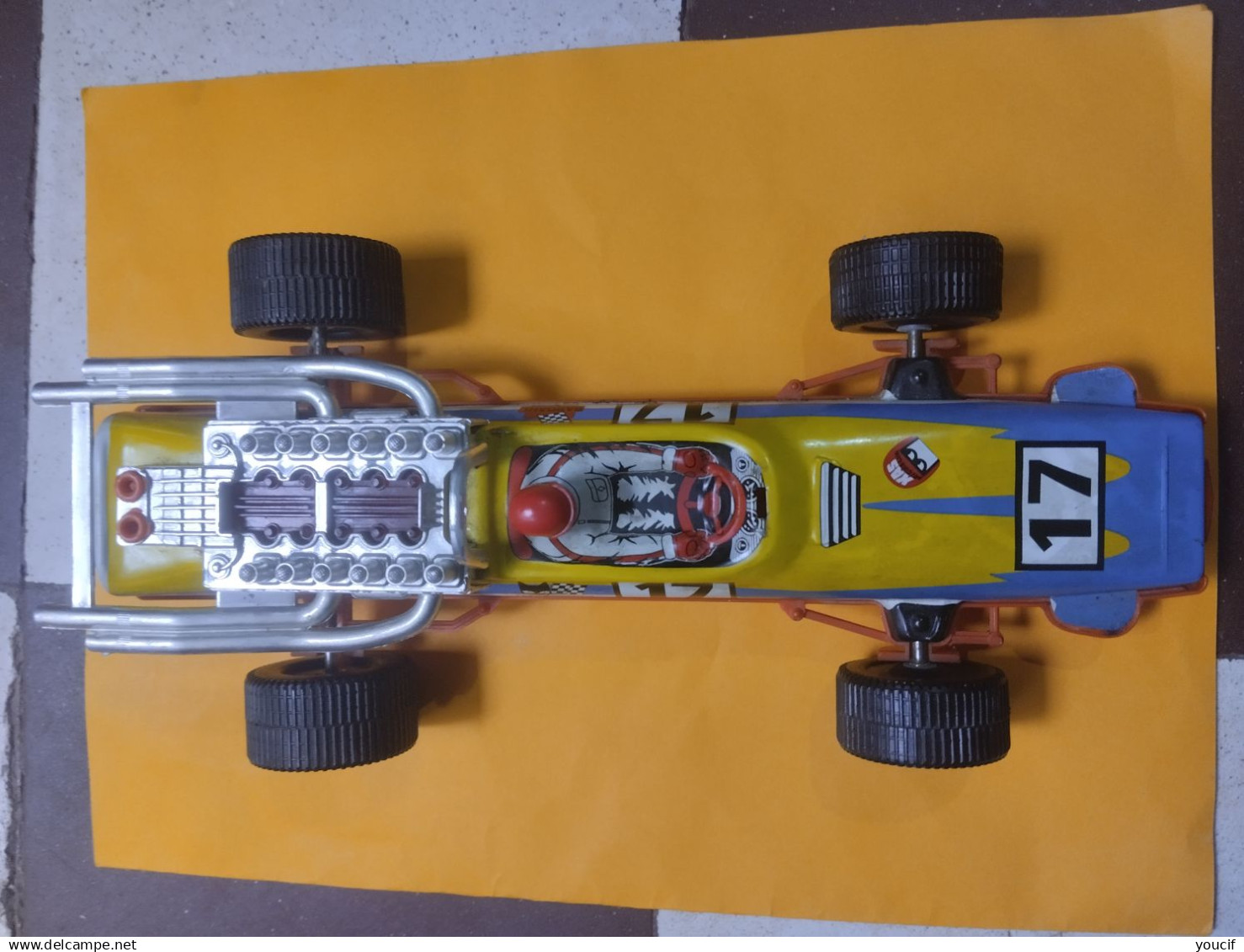 Voiture De Course Ancien Joustra Formule 1 - Jouets Anciens