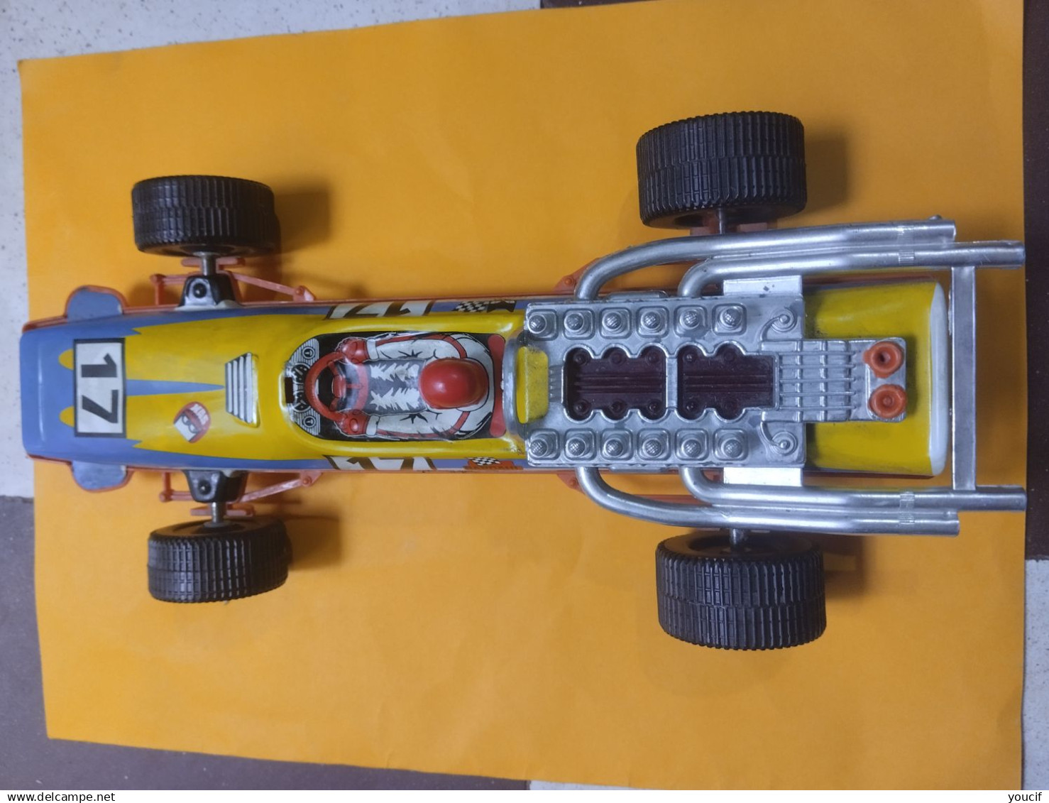 Voiture De Course Ancien Joustra Formule 1 - Jouets Anciens