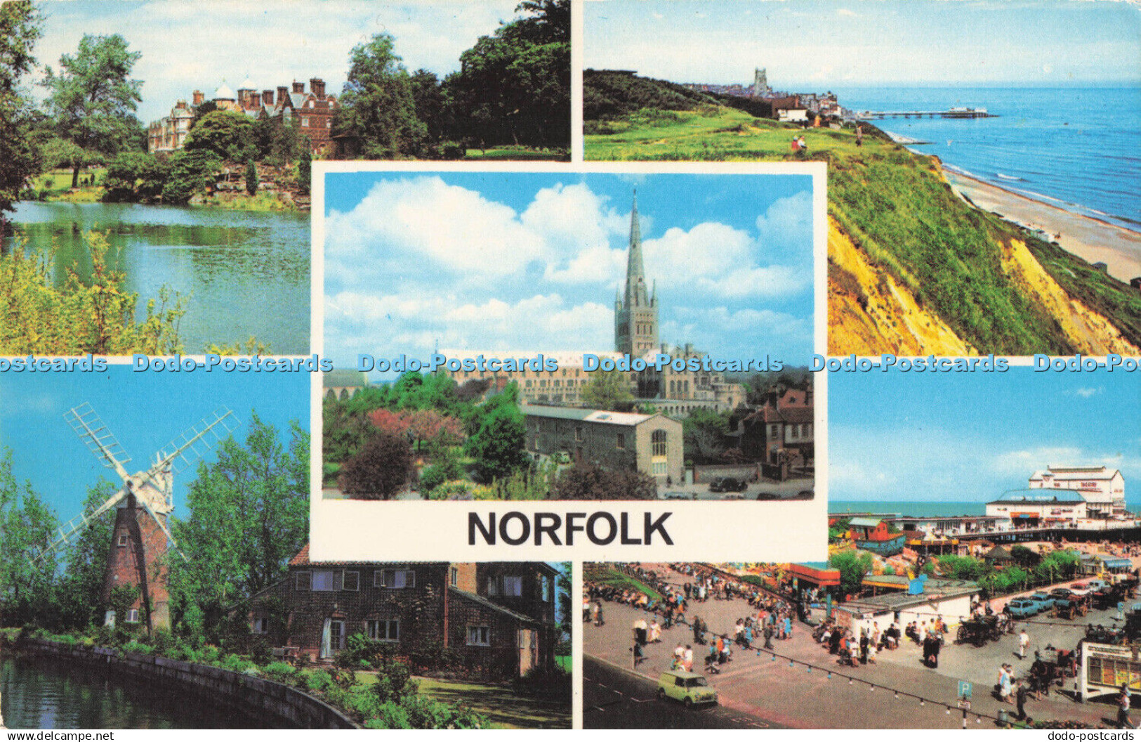 R727433 Norfolk Hunsett Mill Norfolk Broads Photo Precision Colourmaster Interna - Monde