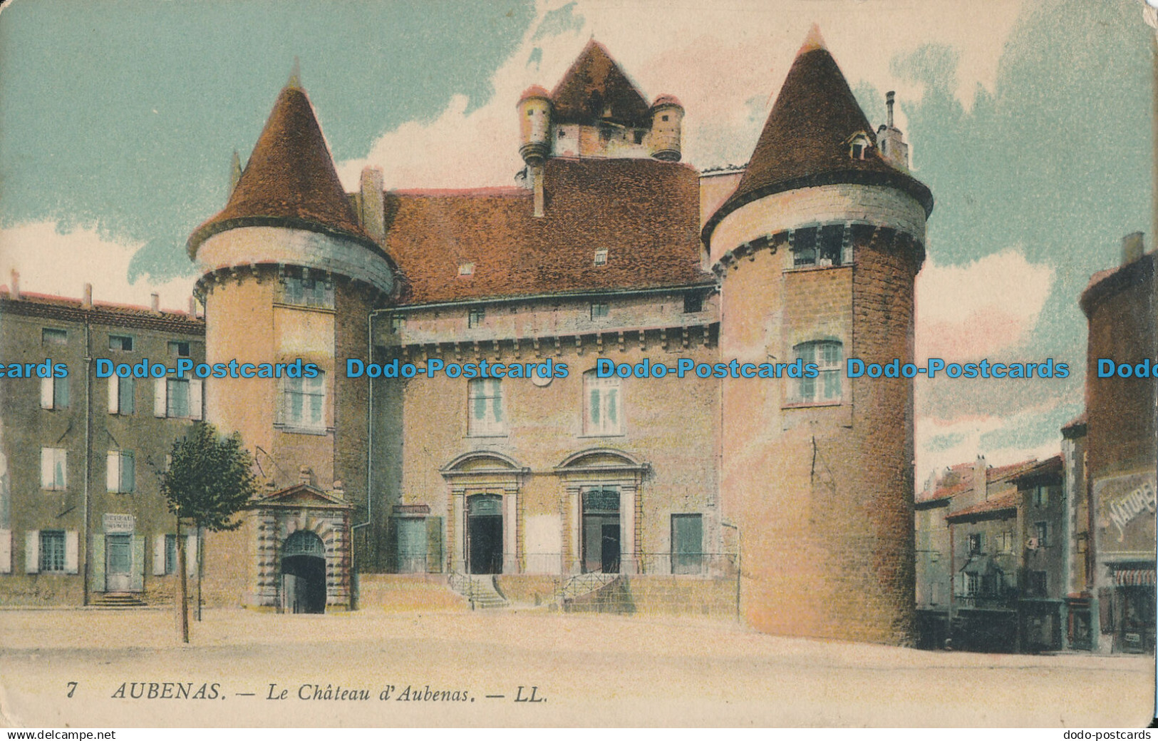 R015521 Aubenas. Le Chateau D Aubenas. LL. No 7 - Monde