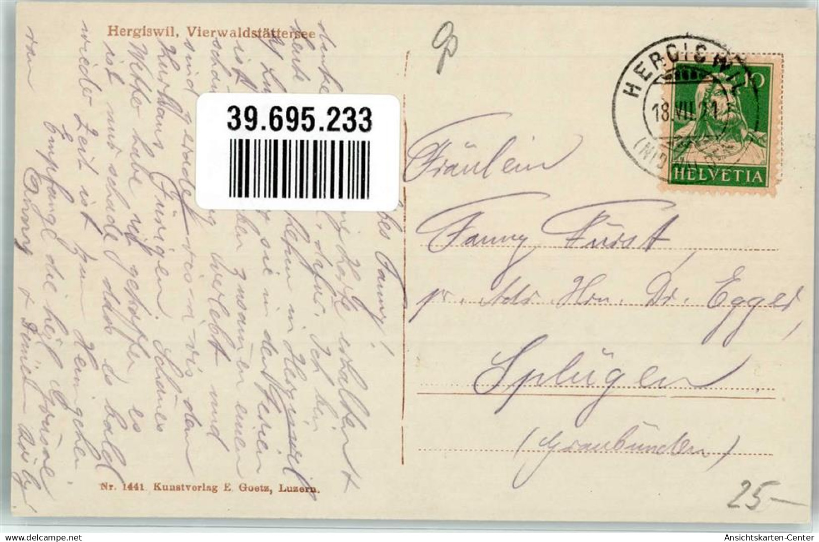 39695233 - Hergiswil NW - Autres & Non Classés