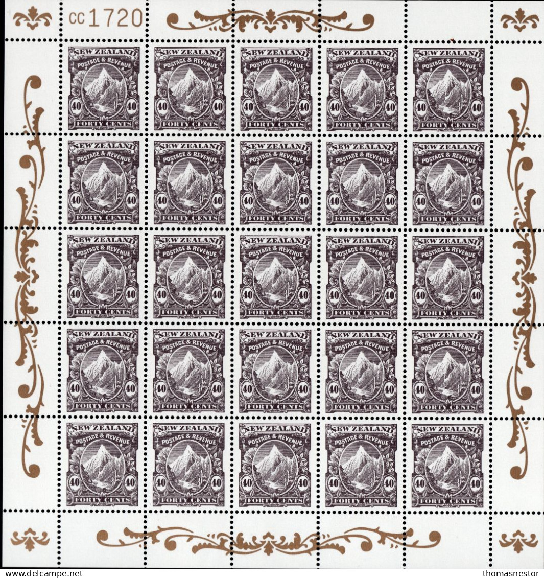 New Zealand 1889 Pictorials Centenary Collection number 1178 of 2000 Second Printing.