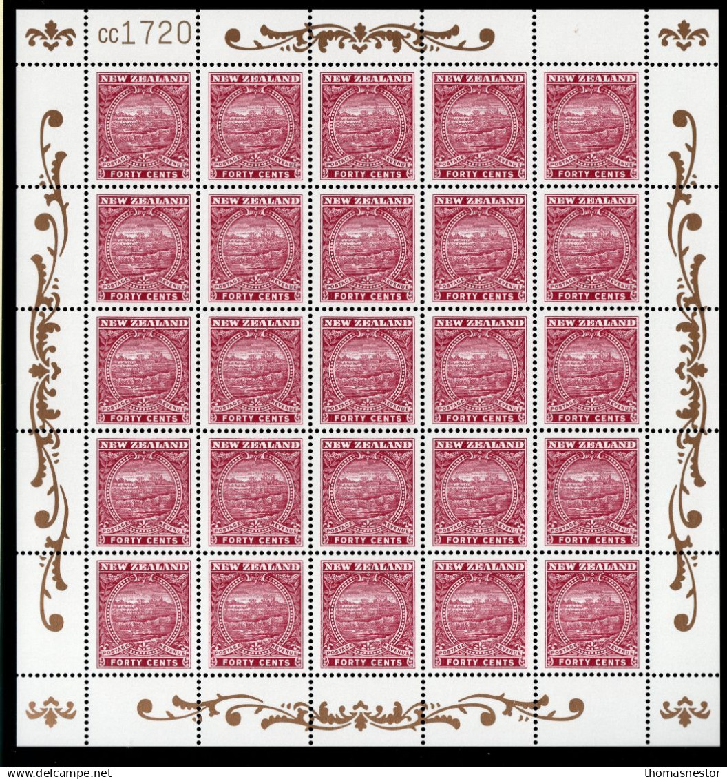 New Zealand 1889 Pictorials Centenary Collection number 1178 of 2000 Second Printing.