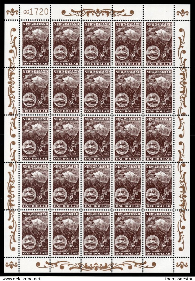 New Zealand 1889 Pictorials Centenary Collection number 1178 of 2000 Second Printing.