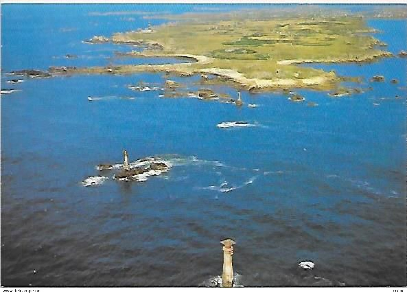CPM Ouessant Vue Du Ciel - Ouessant