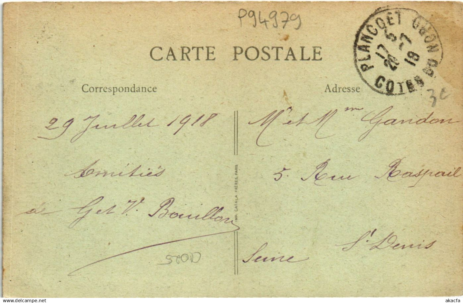 CPA PLANCOET - Les Buis (994979) - Plancoët