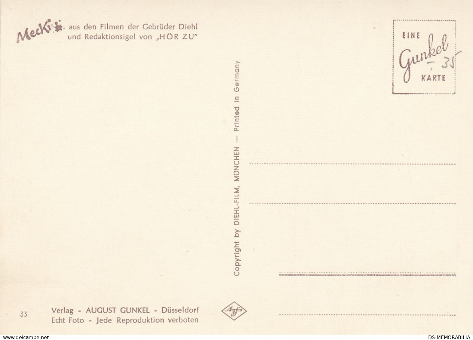 Mecki In Oldtimer Tin Car , Snail - Mecki