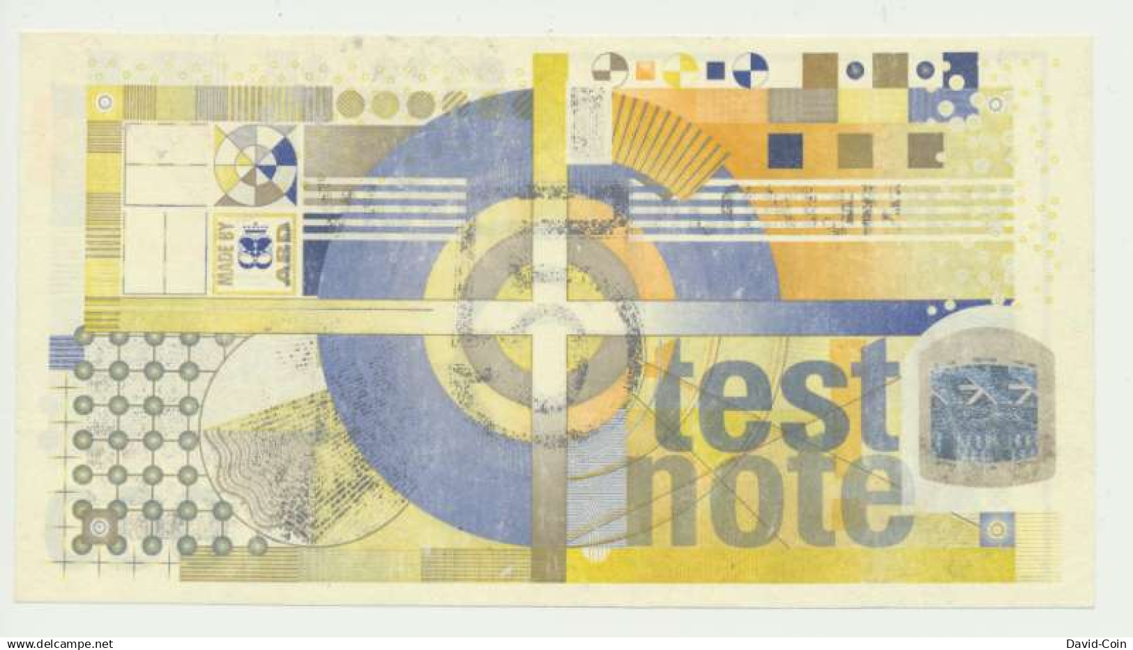 Nederland 5 Florijn Testbiljet Johan Enschede - Other & Unclassified